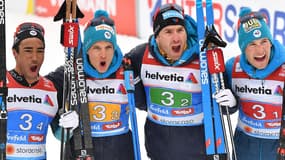 Richard Jouve, Clement Parisse, Maurice Manificat et Adrien Backscheider