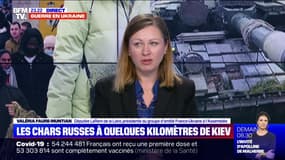 Guerre en Ukraine: la députée Valéria Faure-Muntian salue "la résilience" et "le courage" des Ukrainiens