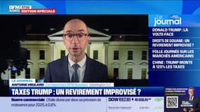 Droits de douane: Donald Trump met une pause de 90 jours sur ses taxes sauf pour la Chine