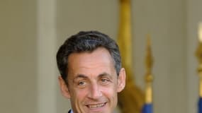 Nicolas Sarkozy et François Bayrou, en juin 2009.
