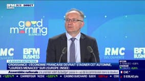 Croissance: l'économie française devrait stagner cet automne, "lourdes menaces" sur l'Europe (INSEE)