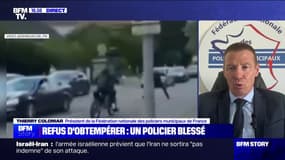 Thierry Colomar (président de la Fédération nationale des policiers municipaux de France) sur le policier blessé à Schiltigheim: "Il va bien (...) on a échappé à un drame"