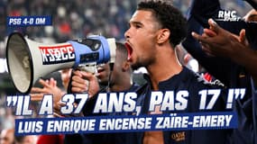 PSG 4-0 OM : "On dirait qu'il a 37 ans" Luis Enrique encense Zaïre-Emery (et donne des nouvelles de Mbappé)