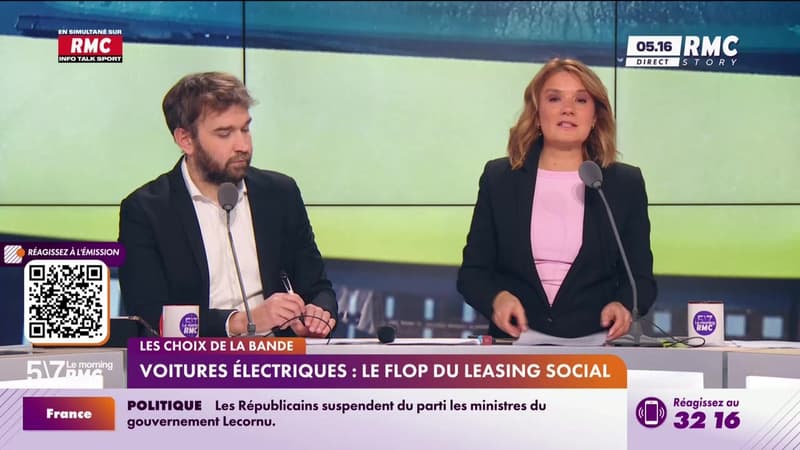 Les choix de la bande : Voitures électriques, le flop du leasing social - 23/10