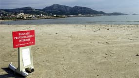 Les plages du littoral marseillais sont temporairement fermées après les violentes intempéries de la nuit (photo illustration).