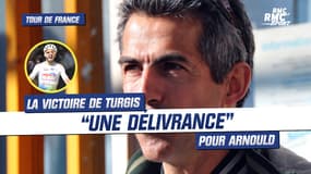 Tour de France : "Il a su saisir sa chance", Arnould s'émeut de la première victoire de Turgis