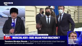 Entre Kiev et Moscou, quel bilan pour Emmanuel Macron?