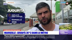 À Marseille, jusqu'à 35°C ont été relevés dans le métro avec la canicule
