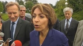 Marisol Touraine à son arrivée au congrès de la Mutualité française à Nantes jeudi.