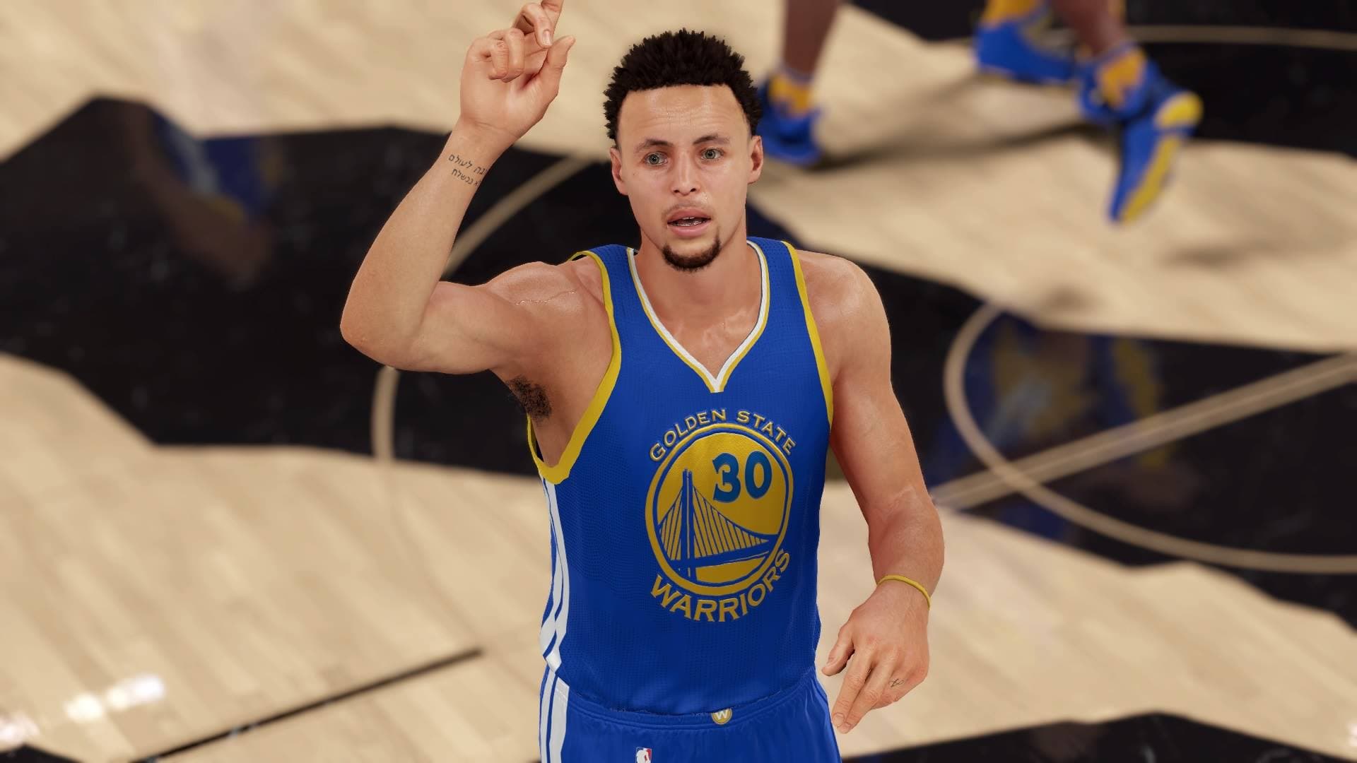 Stephen Curry aussi fort dans le monde virtuel qu'en vrai sur NBA2K... 17 ?