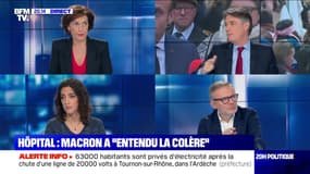 Hôpital: Emmanuel Macron a "entendu la colère" - 14/11