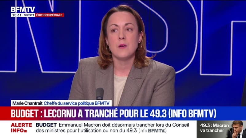 Sébastien Lecornu choisit d'utiliser le 49.3 pour faire adopter le budget