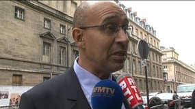 Harlem Désir, premier secrétaire du PS est "abasourdi" de la mise en examen de Martine Aubry.