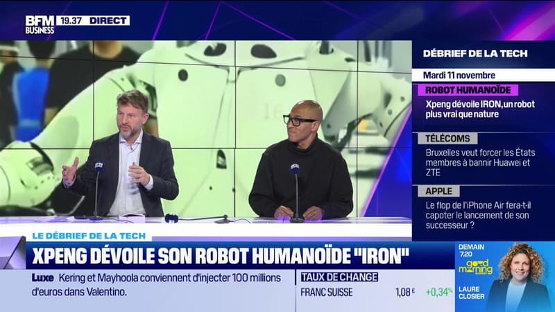 Xpeng dévoile son robot humanoïde "Iron" - 11/11