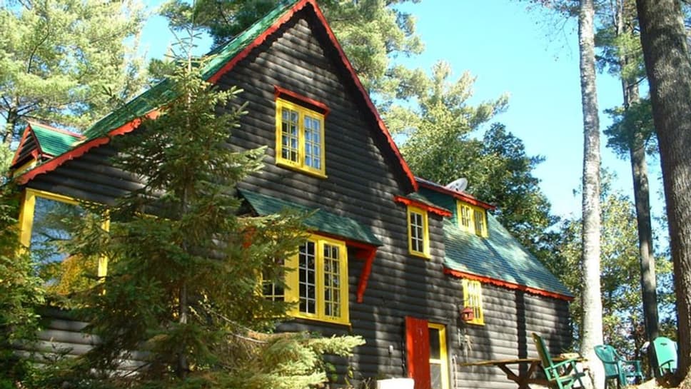 Le chalet de l'île secrète Le chalet de l'île secrète