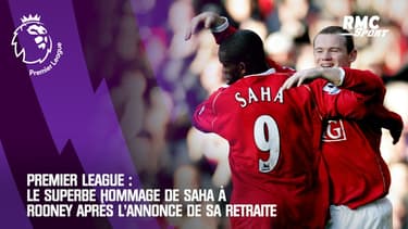 Premier League : Le superbe hommage de Saha à Rooney après l’annonce de sa retraite