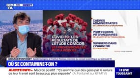 Selon Arnaud Fontanet, l'étude ComCor démontre que les enseignants sont "moins infectés" que le reste de la population