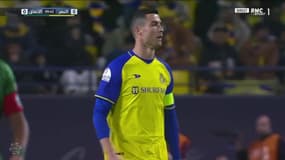 Cristiano Ronaldo lors d'Al-Nassr-Ettifaq