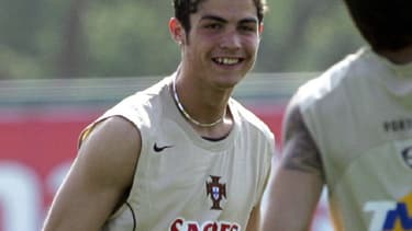 Cristiano Ronaldo en 2004