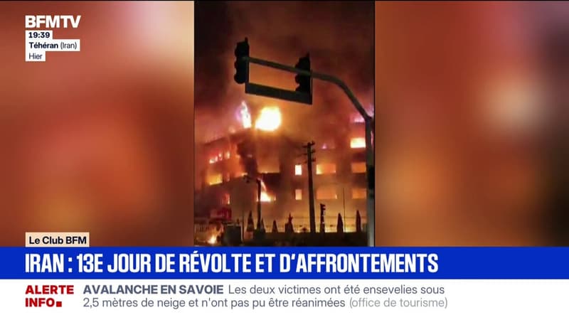 Des manifestations violentes secouent l'Iran depuis 13 jours