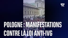 Pologne: des milliers de manifestants contre la loi anti-IVG après une nouvelle mort de femme enceinte 