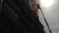 Incendie à Nice dans un immeuble avenue de la République - Témoins BFMTV