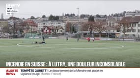 Suisse: la douleur des membres du FC Lutry, dont plusieurs joueurs ont perdu la vie dans l'incendie à Crans-Montana