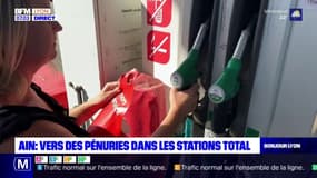 Ain: vers des pénuries dans les stations Total