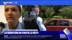 Cévennes: pour la porte-parole de la Gendarmerie Nationale, la reddition du fugitif  "permettra à la famille des victimes d'avoir des réponses"