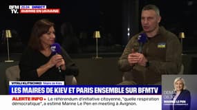 Vitali Klitschko, maire de Kiev: "Je remercie mon amie Anne [Hidalgo] d'être venue ici"