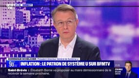 Réunion avec la grande distribution à Bercy: "On est ressortis plutôt positifs de cette réunion" affirme Dominique Schelcher (Système U)