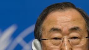 Le secrétaire général de l'ONU, Ban Ki-moon