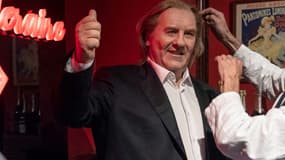 La statue de Gérard Depardieu au musée Grévin en 2021