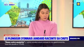 Jeux olympiques: le plongeur lyonnais Alexis Jandard revient sur sa chute devant Emmanuel Macron