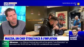 Marseille: face à la crise énergétique, les prix en hausse au restaurant d'Alexandre Mazzia