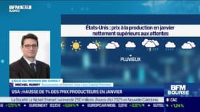 Michel Ruimy (Levy Capital Partners) : prix à la production en janvier nettement supérieurs aux attentes aux USA - 15/02