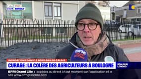 Inondations dans le Pas-de-Calais: la colère des agriculteurs à Boulogne-sur-Mer