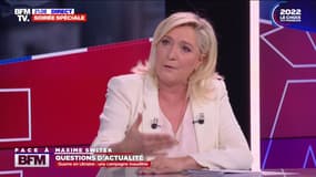 Marine Le Pen: "Il faudra bien à un moment donné qu'Emmanuel Macron se soumette au débat d'idées"