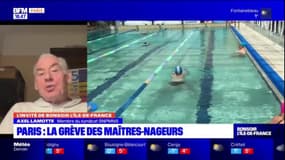 Paris: les maîtres-nageurs en grève