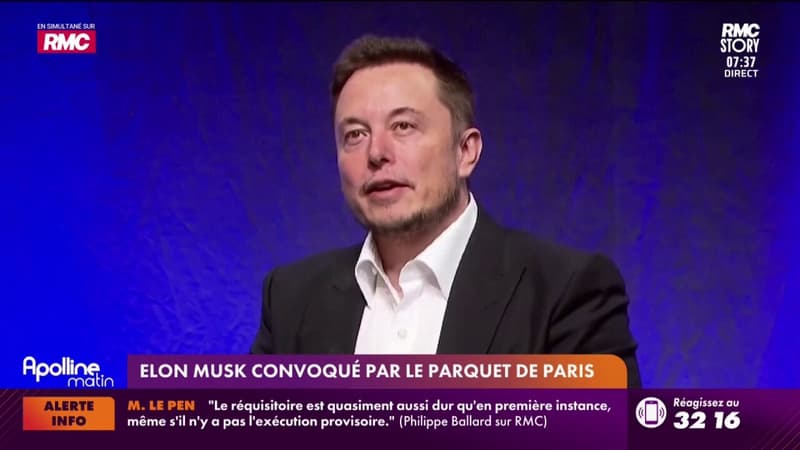 Elon Musk convoqué par le parquet de Paris