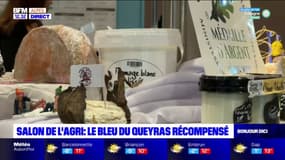 Salon de l'agriculture: le bleu du Queyras récompensé