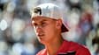 Holger Rune à Roland-Garros en 2025.