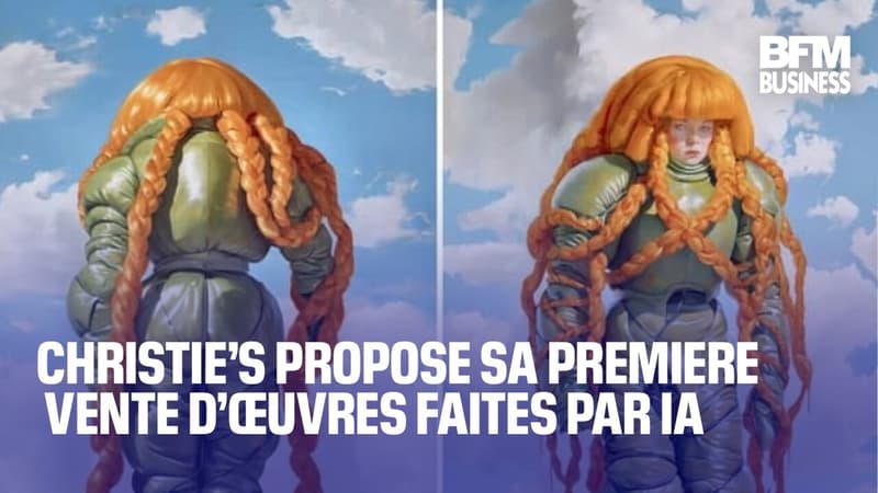 Christie's propose sa premiere vente d'oeuvres faites par IA