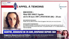 Vienne : Agathe, joggeuse de 28 ans, disparue depuis 36 heures - 11/04