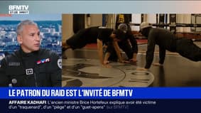 "Une quarantaine d'épreuves": Guillaume Cardy, chef du Raid, évoque les sélections pour entrer au sein de l'unité spécialisée de la police nationale
