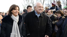 Anne Hidalgo et Marcel Campion en 2015.