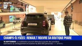 Après trois ans de travaux, la boutique Renault des Champs-Élysées rouvre ses portes