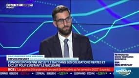 Steven Prevost (La Financière Responsable) : L'Union européenne inclut le gaz dans ses obligations vertes et exclut pour l'instant le nucléaire - 09/09