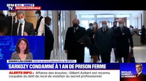 Affaire des écoutes: Nicolas Sarkozy, Thierry Herzog et Gilbert Azibert condamnés à 3 ans de prison dont deux avec sursis