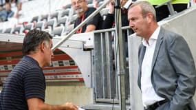 Christophe Galtier et Julien Fournier - Nice - Ligue 1